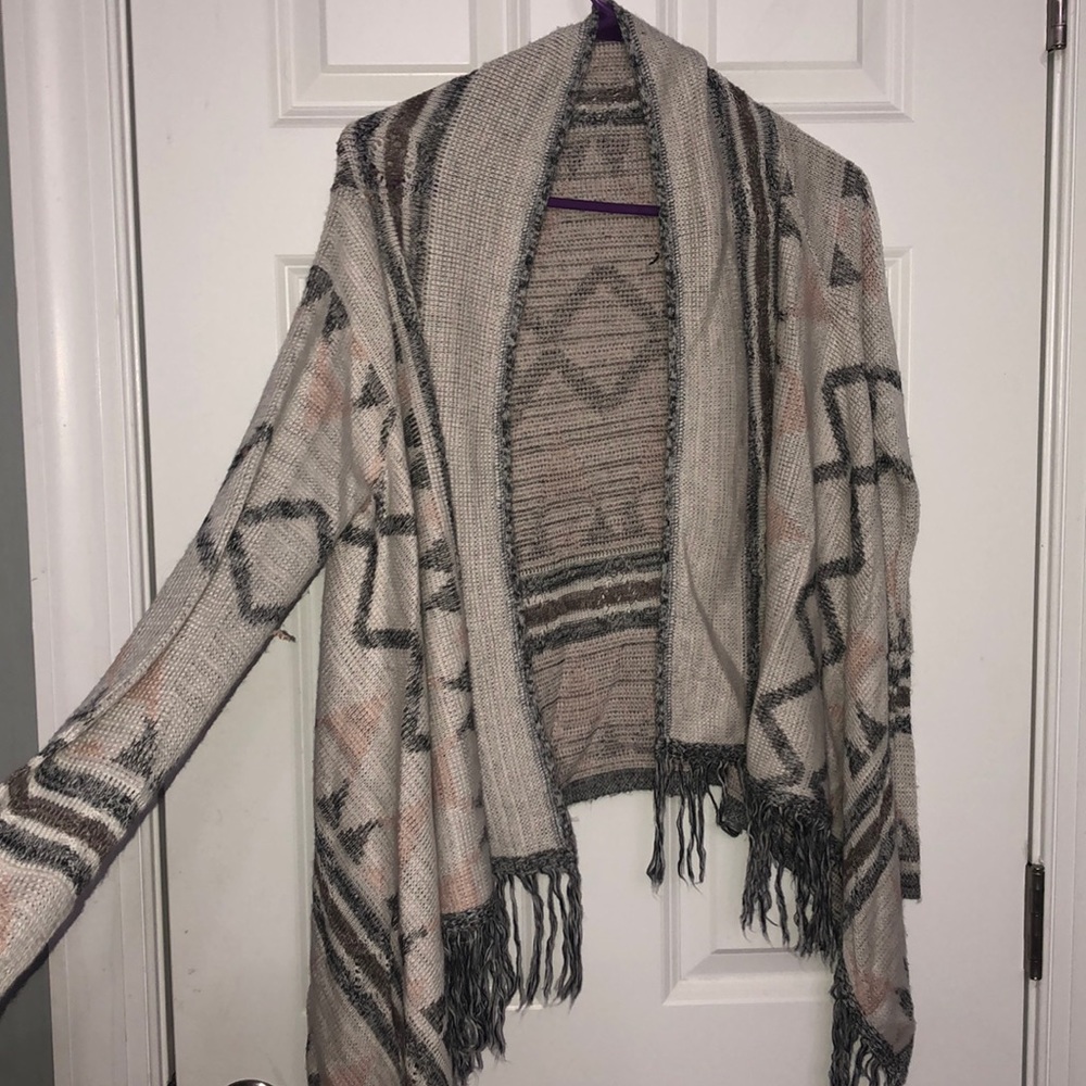 patterned kimono